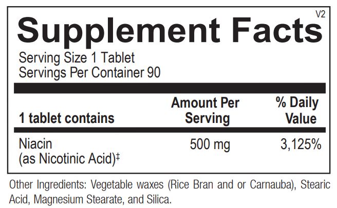 Time Release Niacin